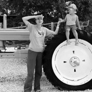 Chris and Mother learn to harvest strawberries and vegetables on the farm