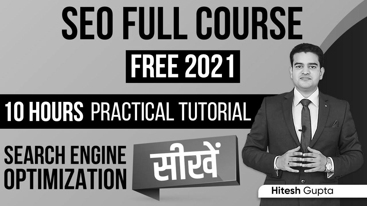 search engine optimization Course for Beginners Hindi |  Search Engine Optimization Tutorial |  Advanced search engine marketing Full Course FREE