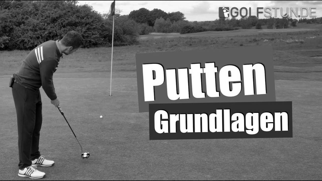 STRAIGHT PUTTING – The basics of method and fundamentals for a consistent putt in golf (German)