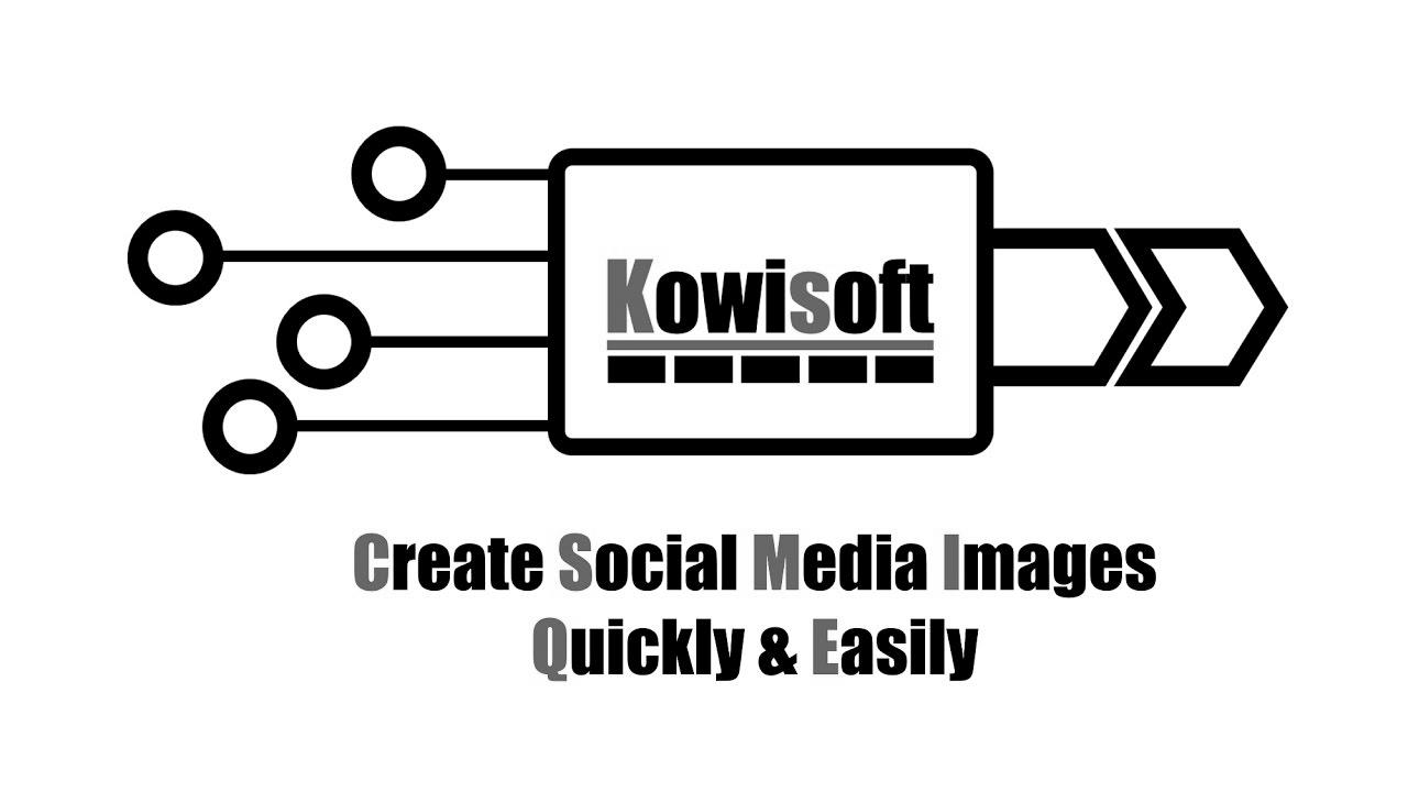 Create Social Media Pictures – Rapidly and Simply – Kowisoft SEO TV