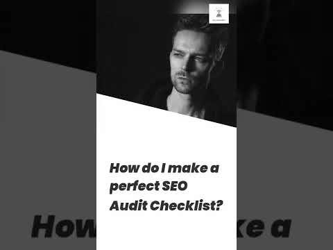 How do I make a perfect web optimization Audit Checklist in 2022 |  Website web optimization Audit Training #shorts