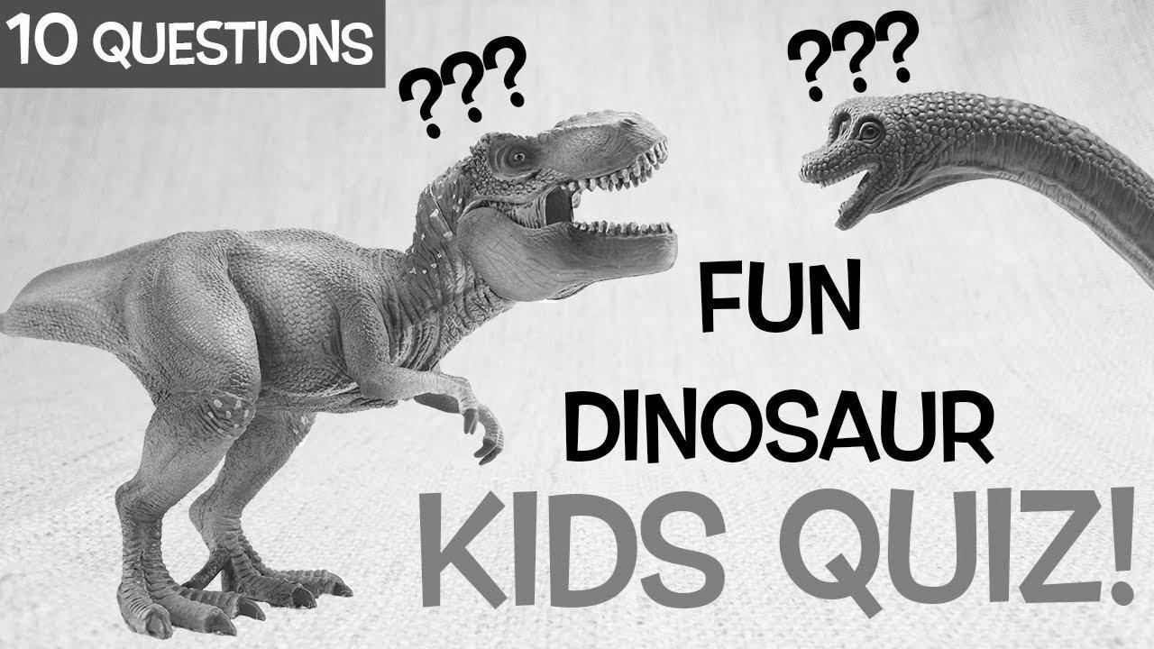 DINOSAUR QUIZ!  |  10 Questions – Be taught About Dinosaurs |  Enjoyable & Academic |  Dinosaurs For Youngsters