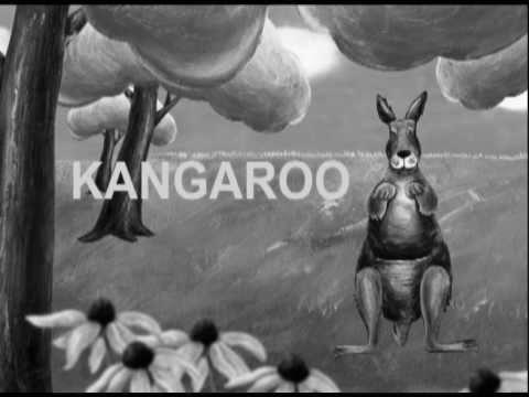 Be taught the ABCs: "K" is for Kangaroo