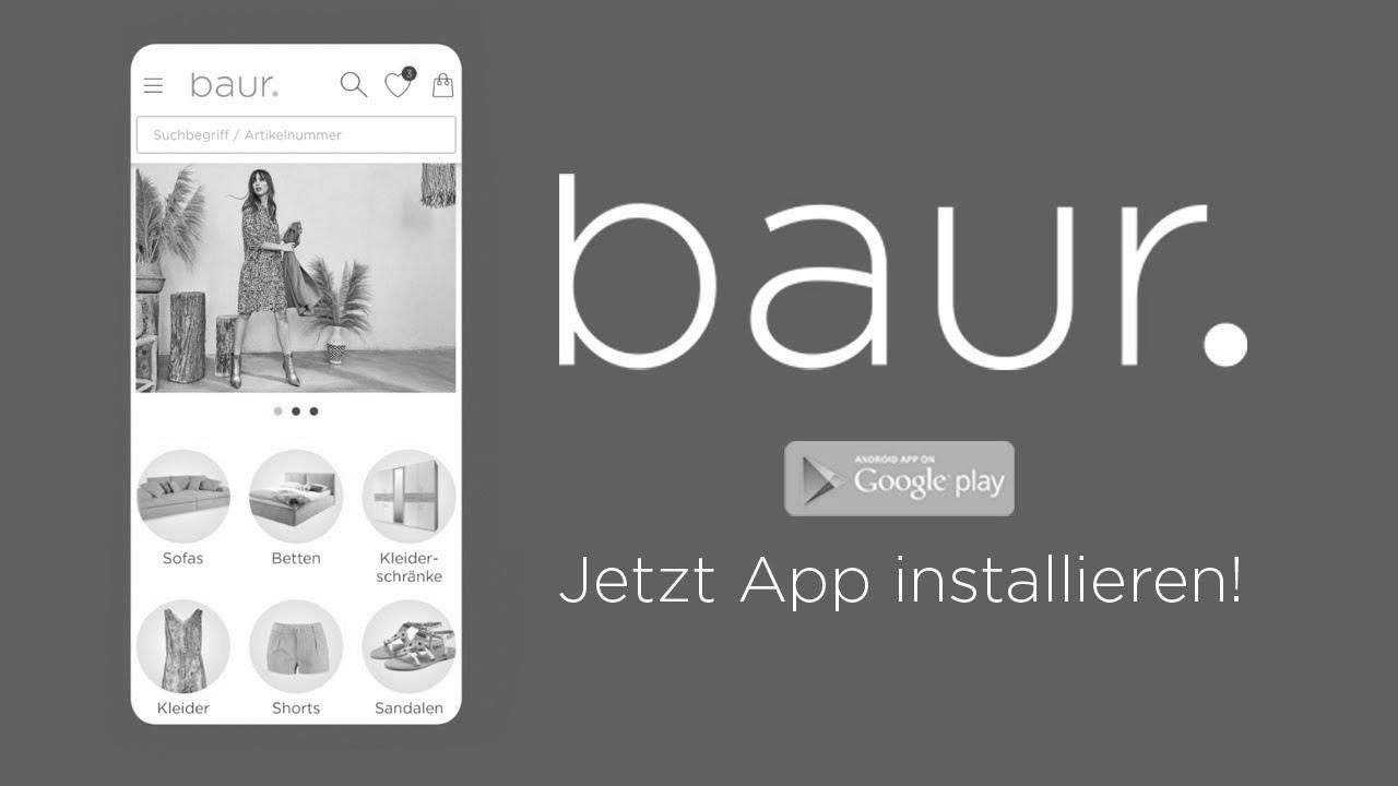 Trend, dwelling & expertise – the BAUR app