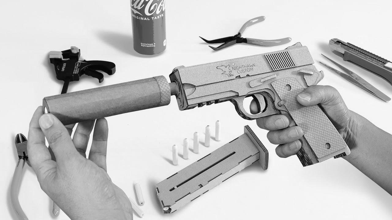 ダンボールで銃をつくる｜Find out how to Make a Cardboard Gun